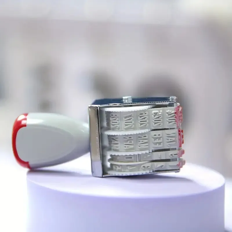 Adjustable Date Rolling Stamp