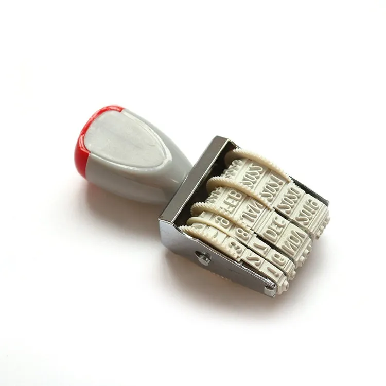 Adjustable Date Rolling Stamp