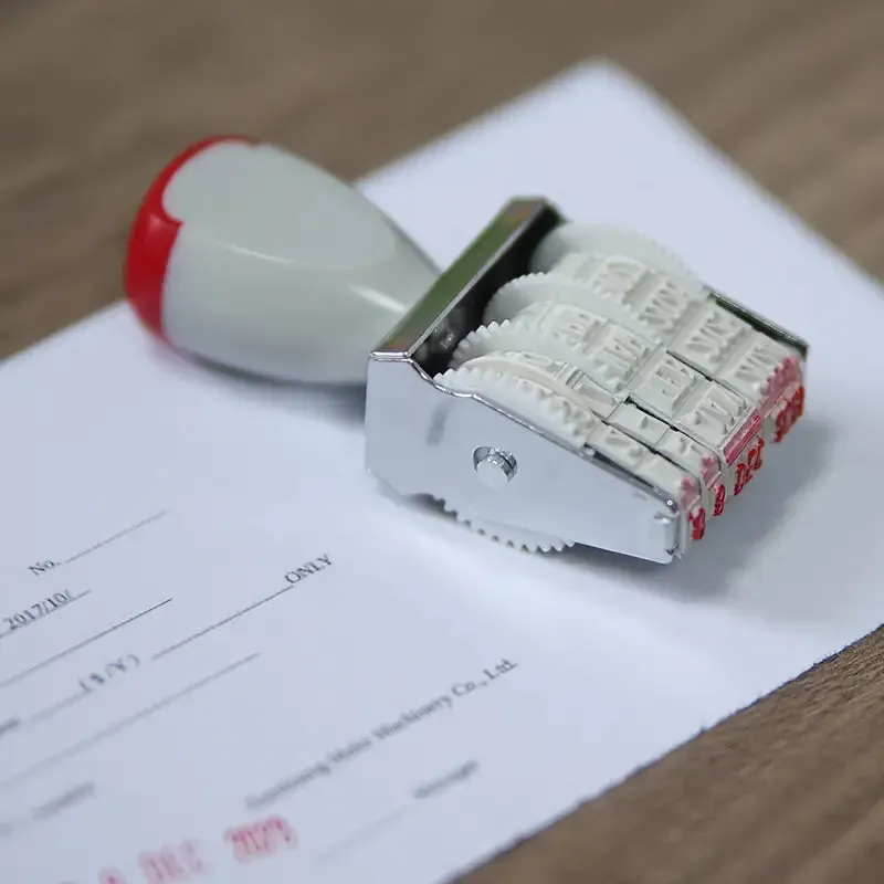 Adjustable Date Rolling Stamp