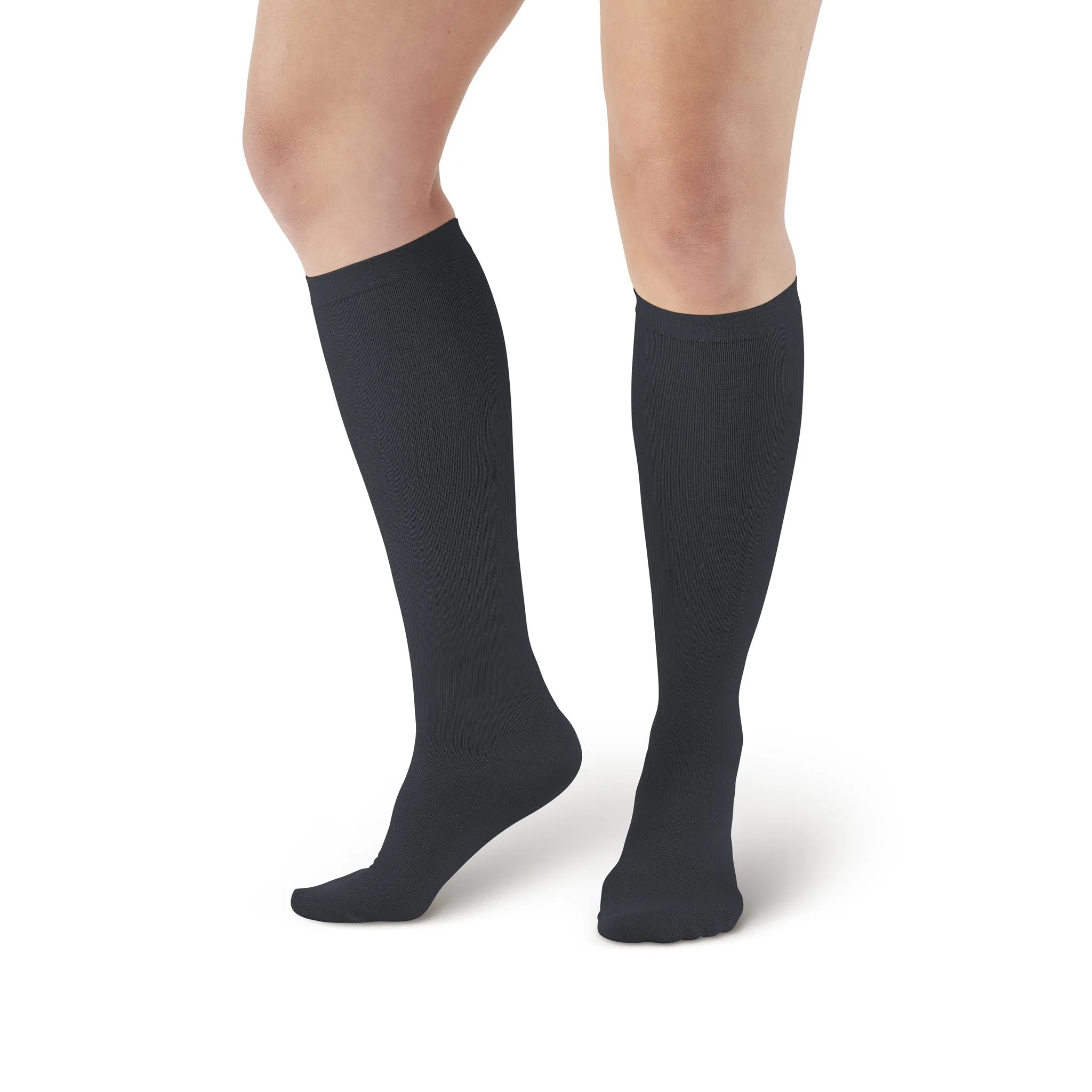 AW 115 Women's Microfiber Knee High Trouser Socks 8-15 mmHg