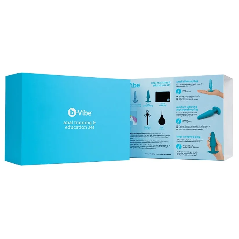 B-Vibe Anal Education Set-Teal