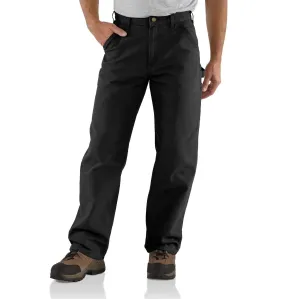 B11 - Men's Washed Duck Work Dungaree - Black
