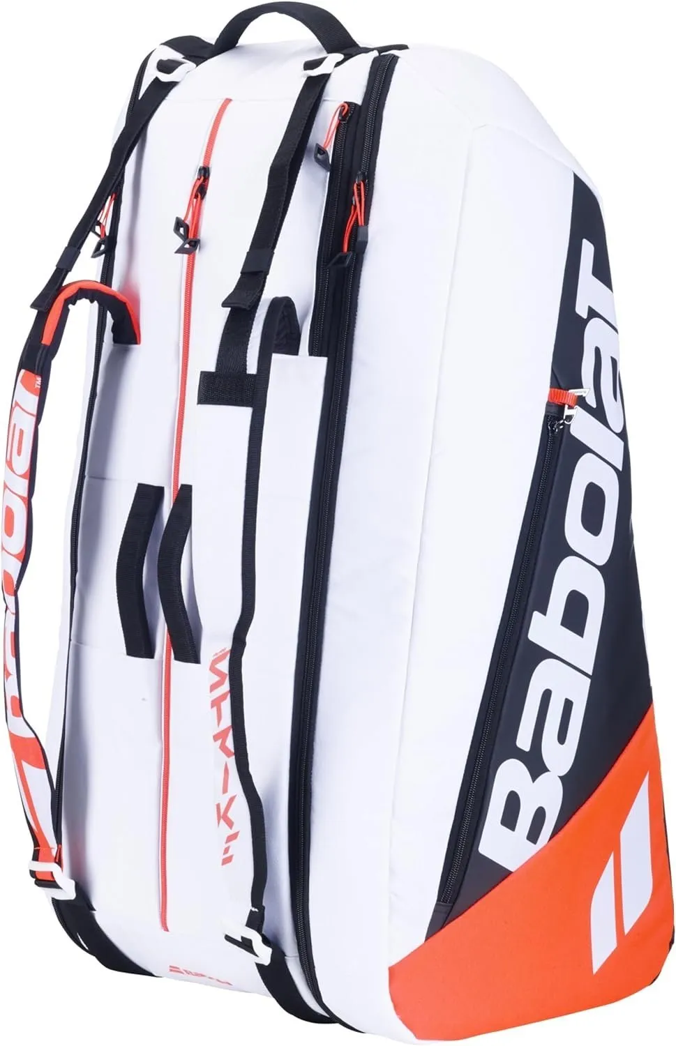 Babolat Pure Strike 4th Gen Racquet Holder x12 Tennis Bag (White/Red)