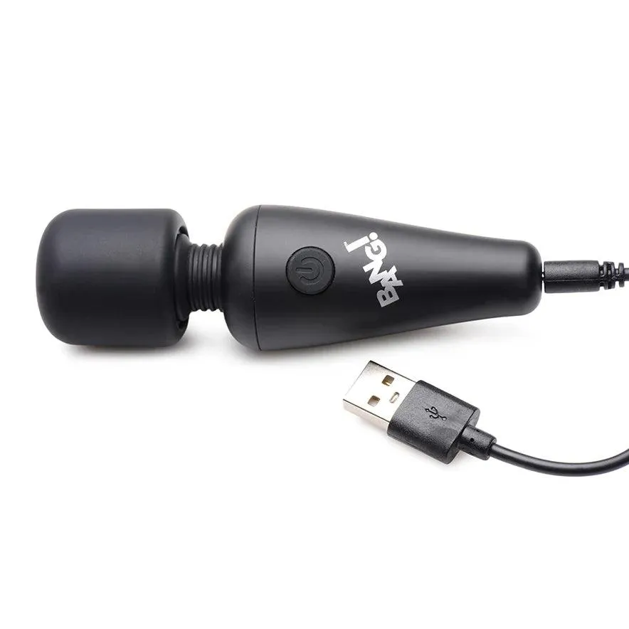 Bang! 10X Vibrating Mini Rechargeable Silicone Wand Massager