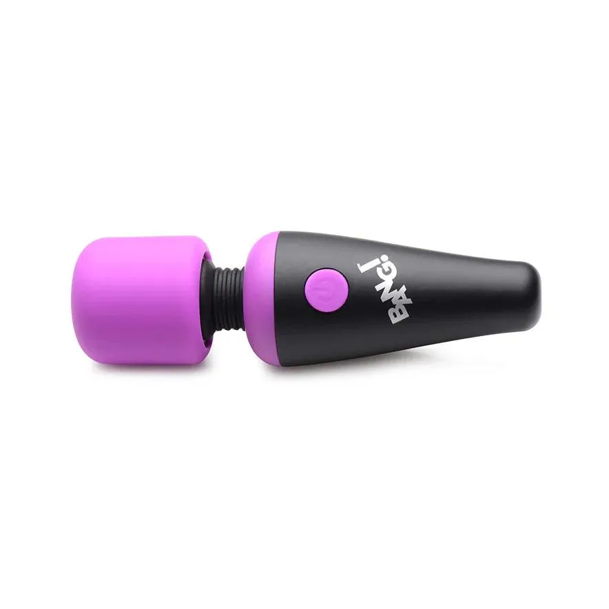 Bang! 10X Vibrating Mini Rechargeable Silicone Wand Massager