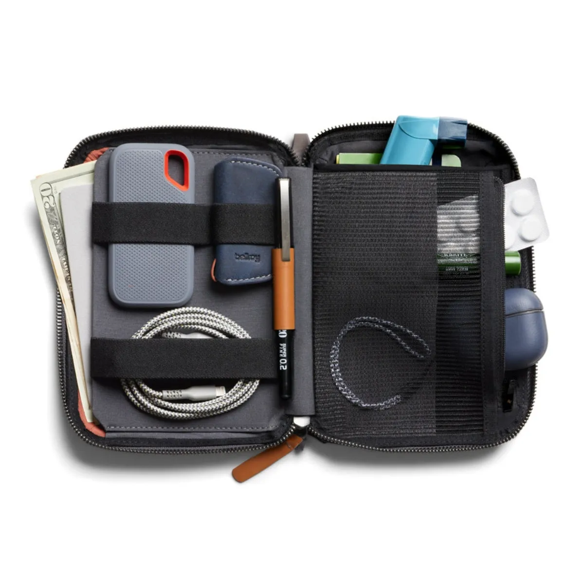 Bellroy Wonder Kit in Storm Gray