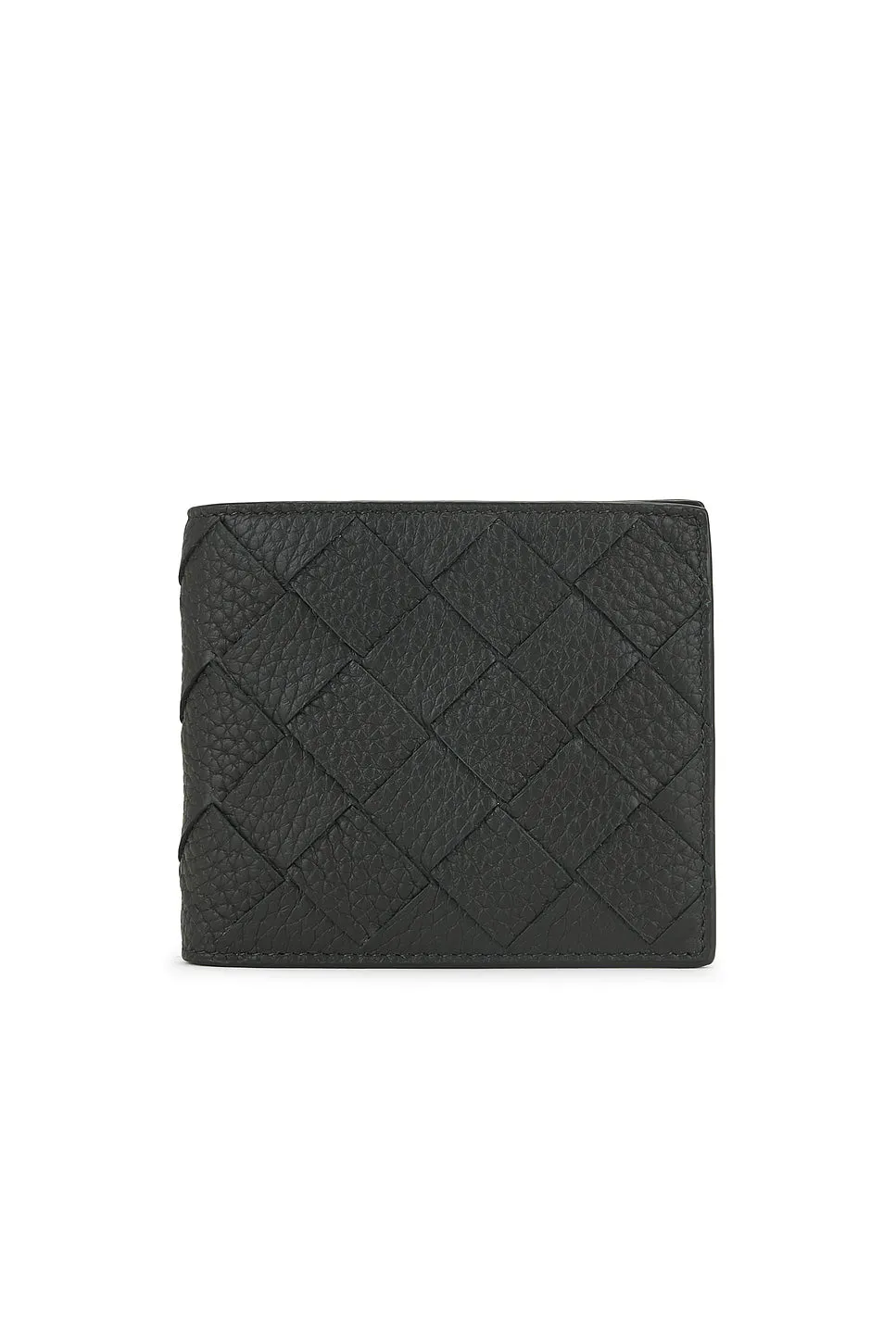 Bi-fold Wallet With Coin Purse Intrecciato 20 Taurillon