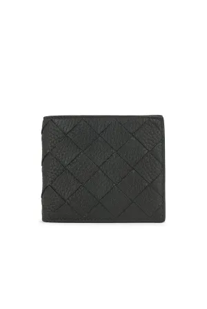 Bi-fold Wallet With Coin Purse Intrecciato 20 Taurillon