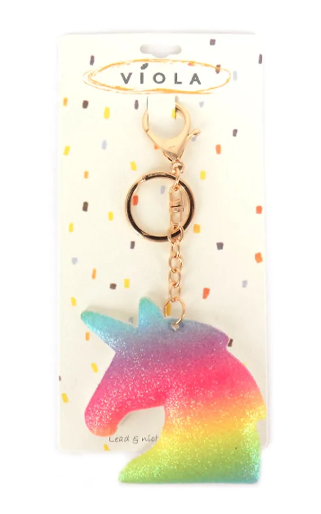 [BOGO] TD0542 Unicorn Gradation Key Chain