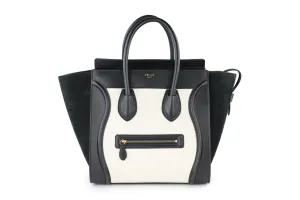 Bullhide/Calfskin Nubuck Bi-Color Mini Luggage