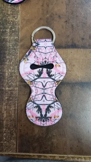 Camo Chapstck Holder Key Rings
