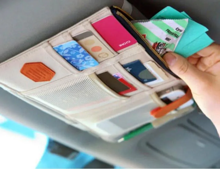 Car Sunshield Organizer