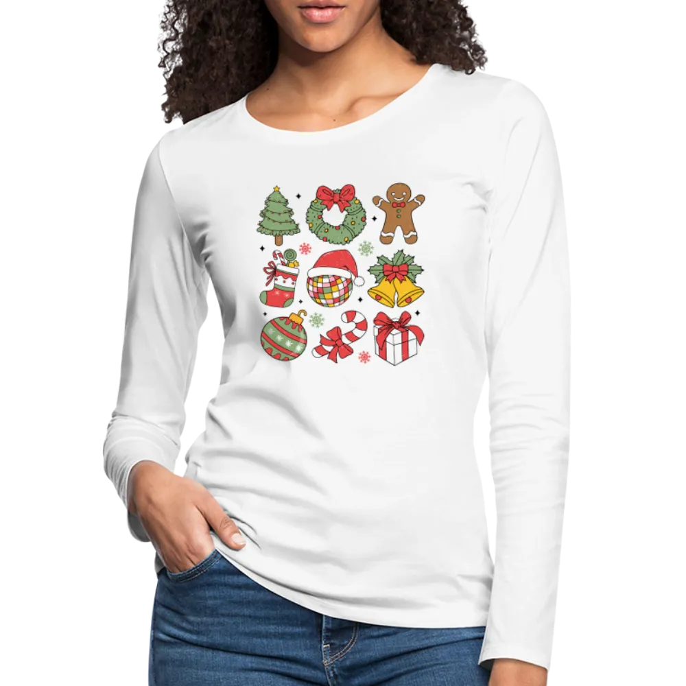 Christmas Holiday Season Women's Premium Long Sleeve T-Shirt