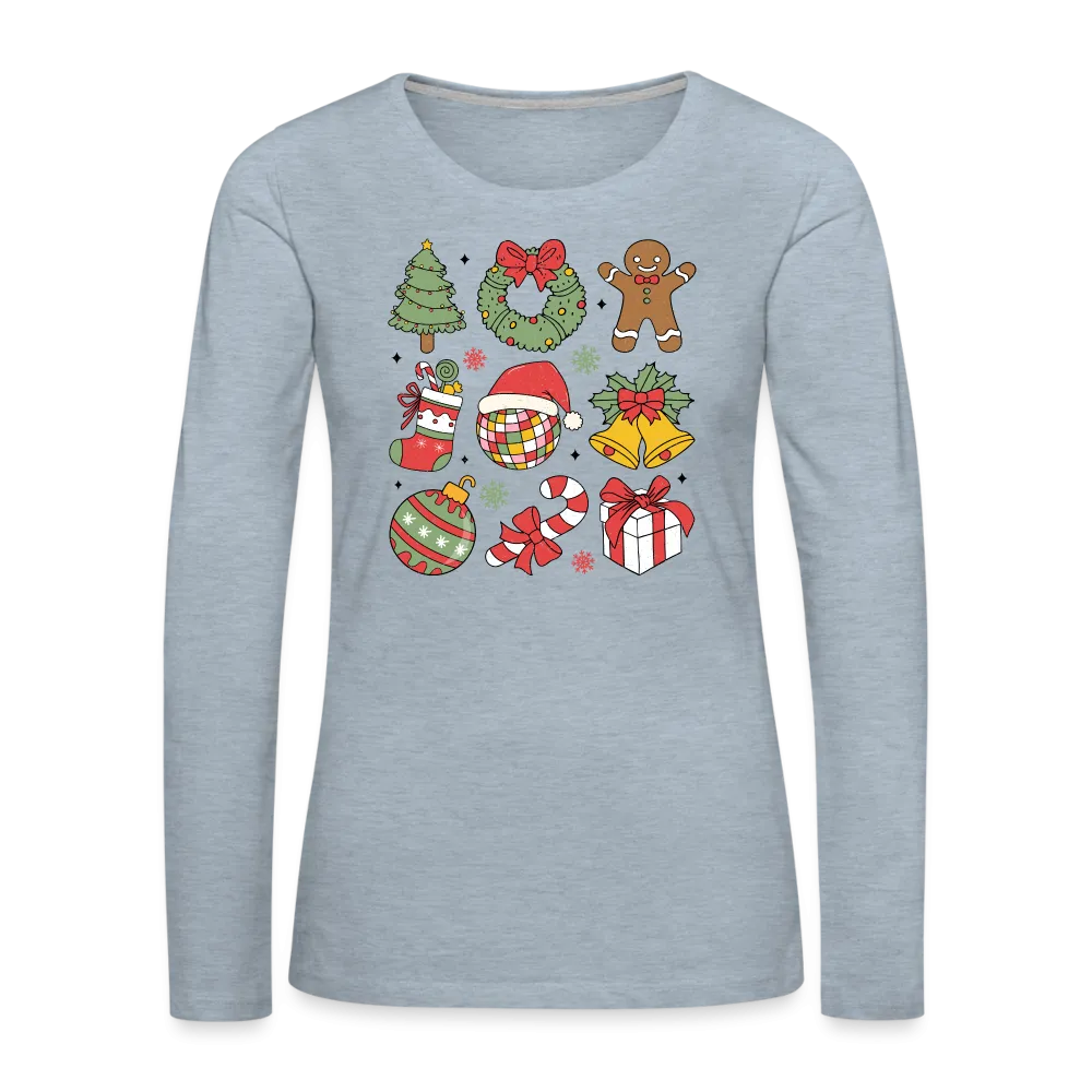 Christmas Holiday Season Women's Premium Long Sleeve T-Shirt