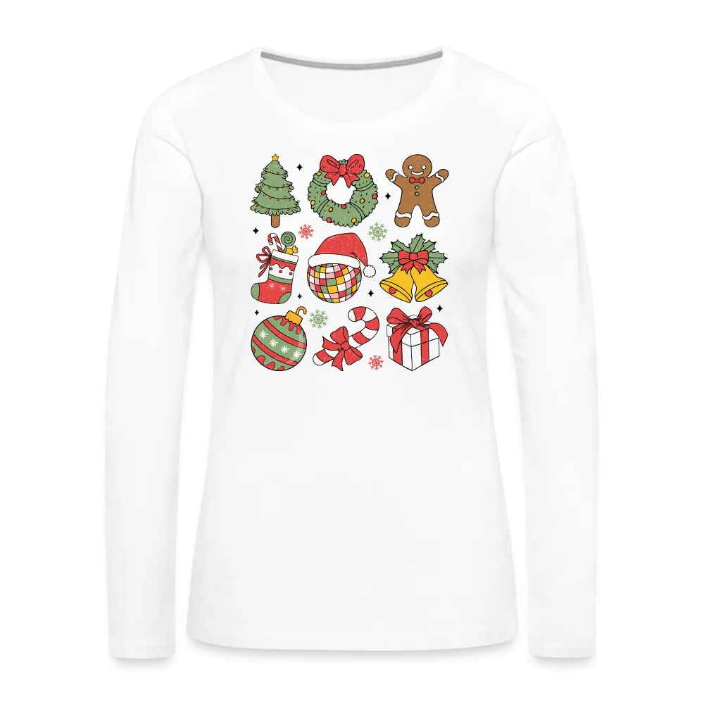 Christmas Holiday Season Women's Premium Long Sleeve T-Shirt
