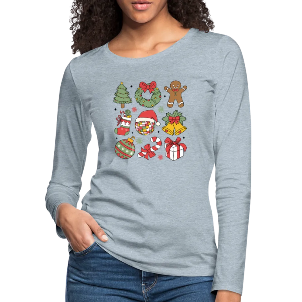 Christmas Holiday Season Women's Premium Long Sleeve T-Shirt