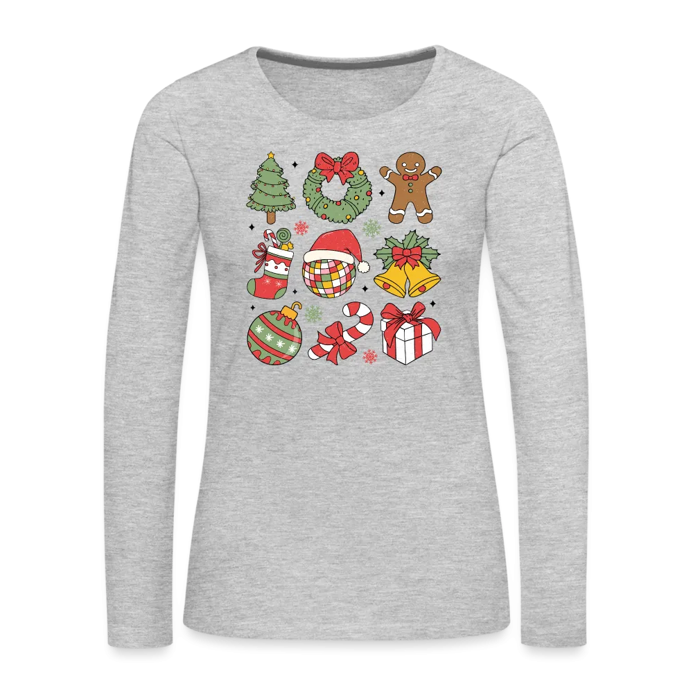Christmas Holiday Season Women's Premium Long Sleeve T-Shirt