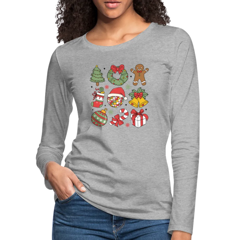 Christmas Holiday Season Women's Premium Long Sleeve T-Shirt
