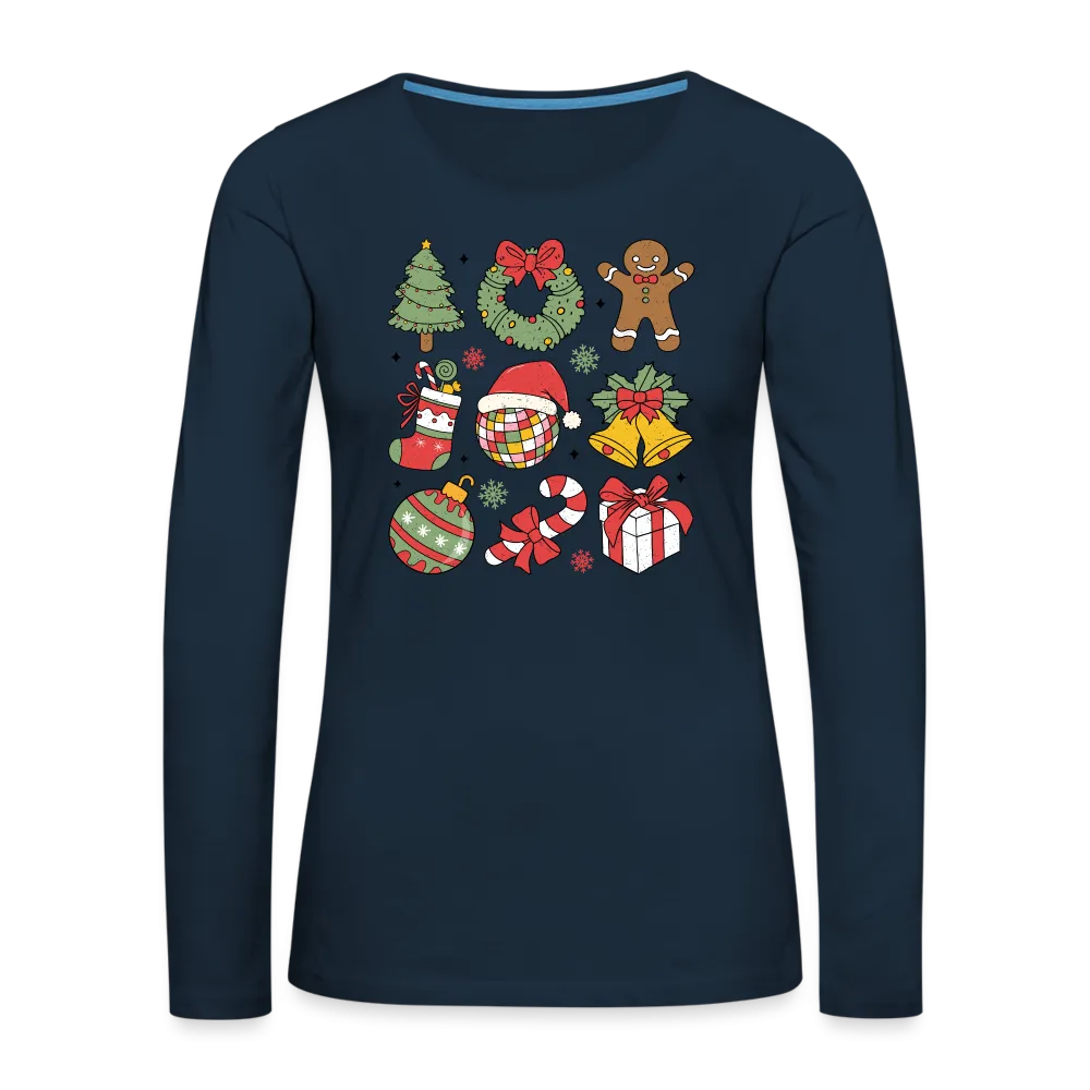 Christmas Holiday Season Women's Premium Long Sleeve T-Shirt