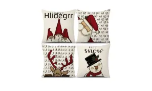 Christmas-Themed Pillowcase Cover Set