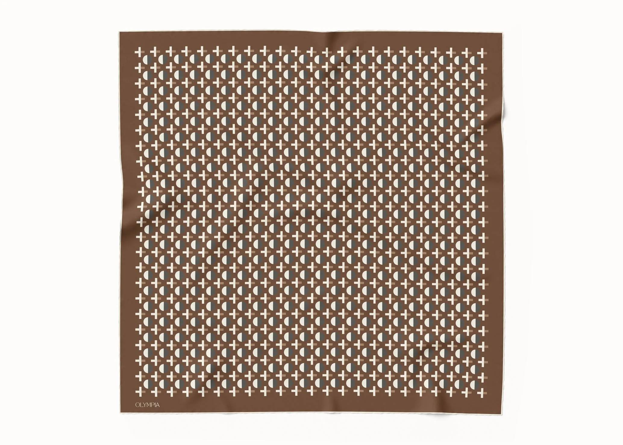 Coco Saddle Silk Scarf - 89x89cm