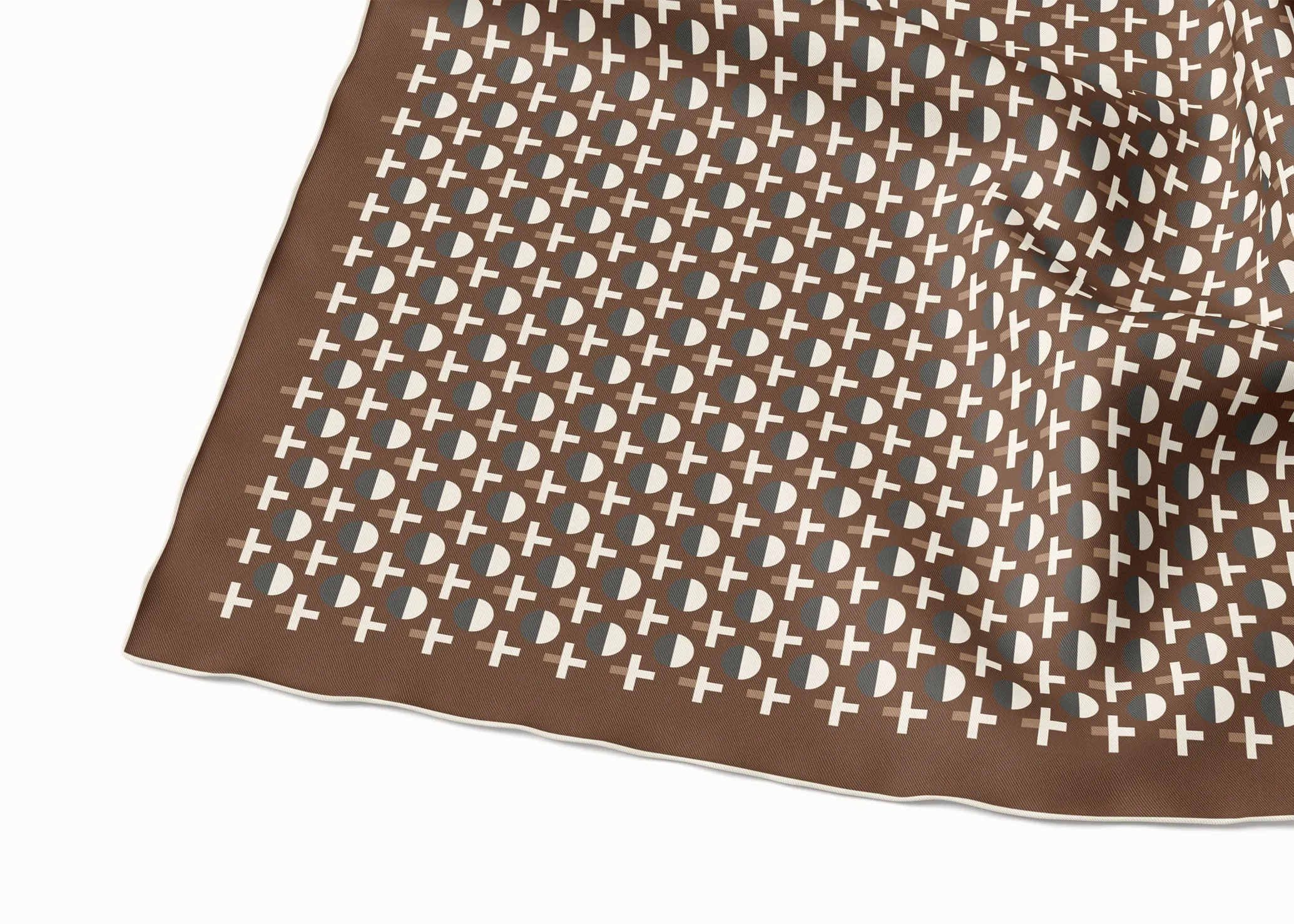 Coco Saddle Silk Scarf - 89x89cm