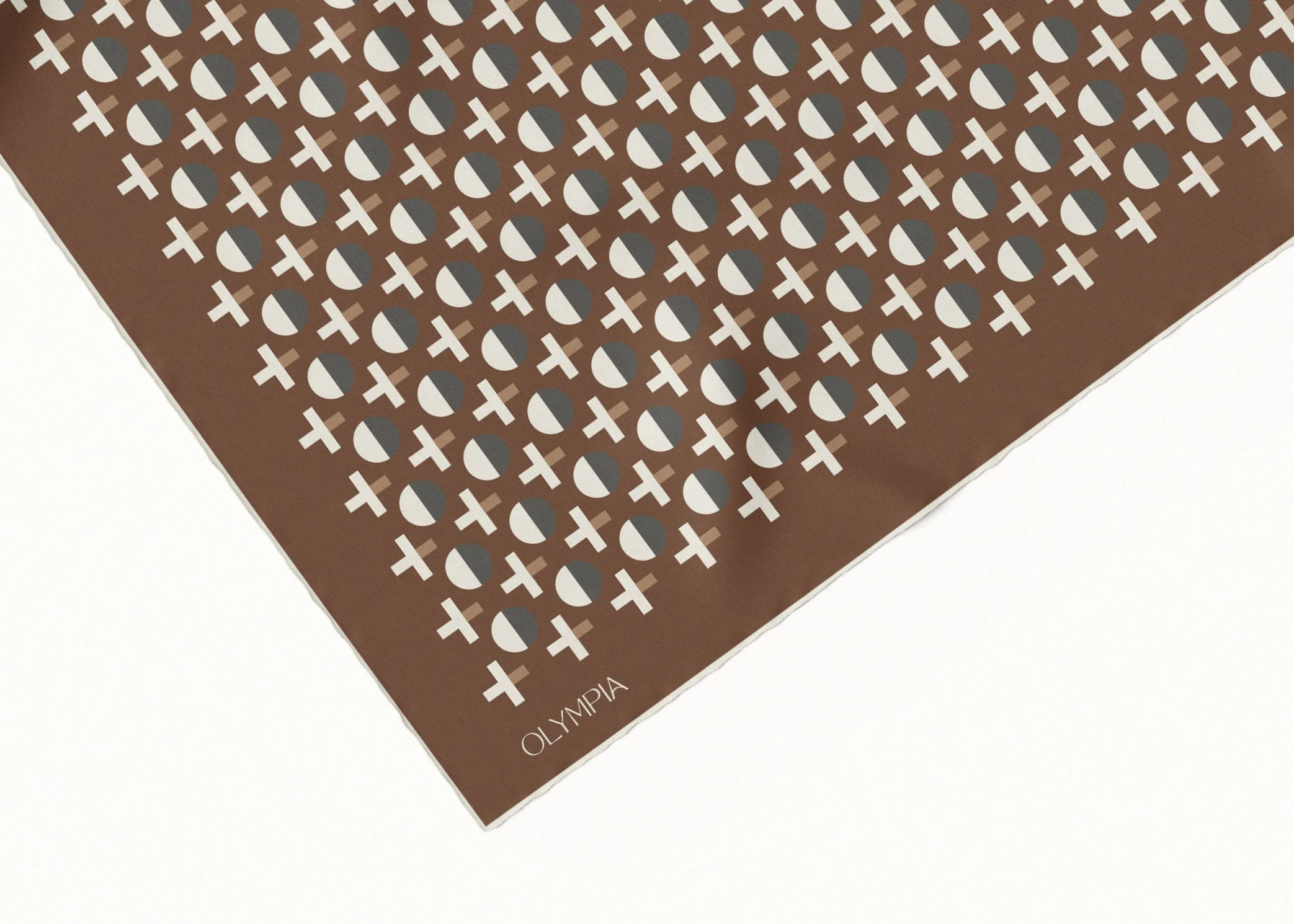 Coco Saddle Silk Scarf - 89x89cm
