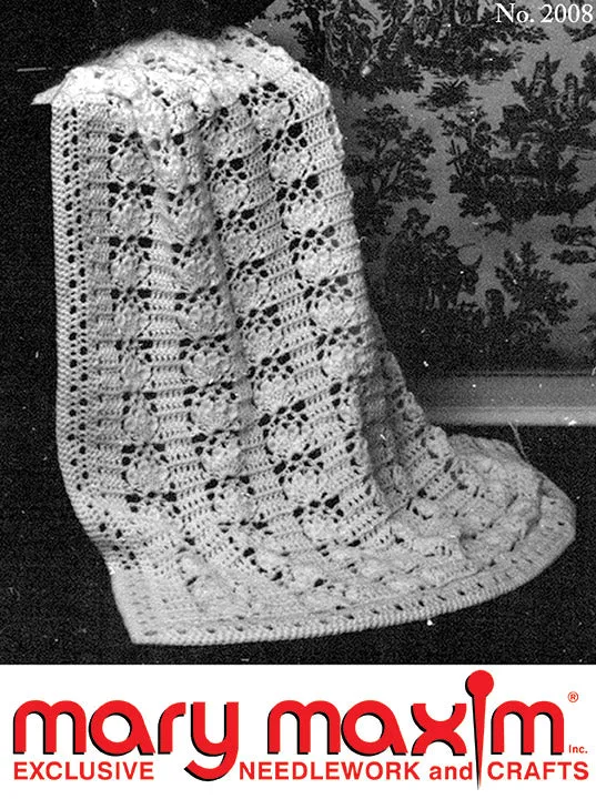 Crocheted Elegance Afghan Pattern