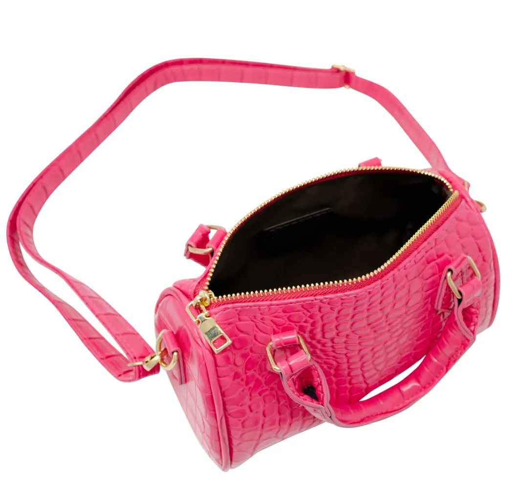 Crocodile Mini Duffle Purse