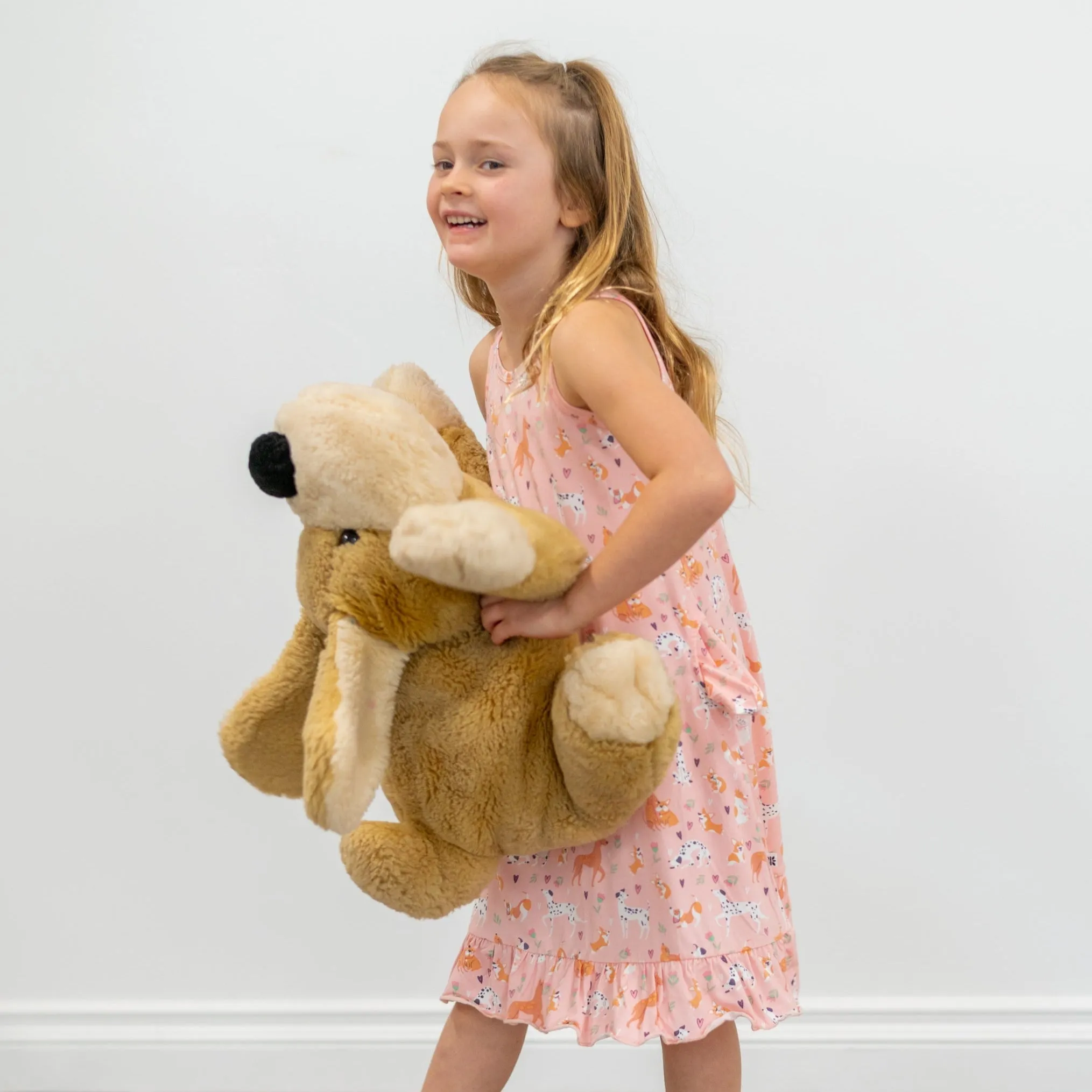 Dalmatian Poodle Puppy Summer Boho Dress