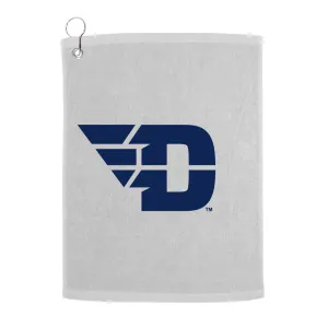 Dayton Flyers University of Dayton Flyers Golf Towel With Logo and Text