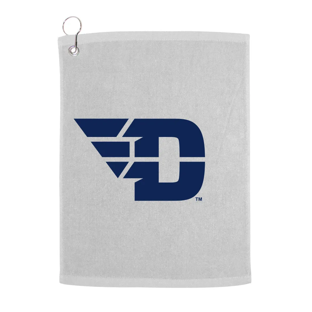 Dayton Flyers University of Dayton Flyers Golf Towel With Logo and Text