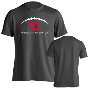 Dayton Flyers University of Dayton Laces Out Football Short Sleeve T-Shirt