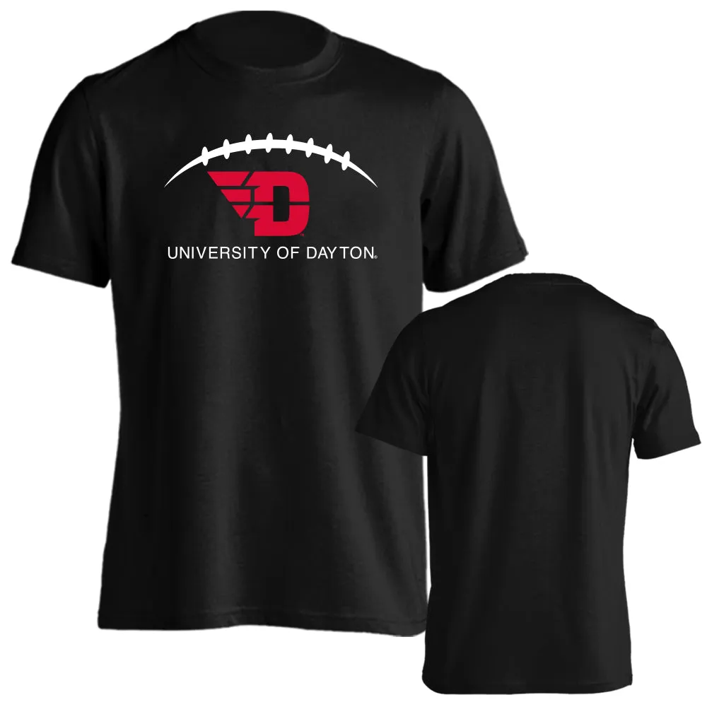 Dayton Flyers University of Dayton Laces Out Football Short Sleeve T-Shirt