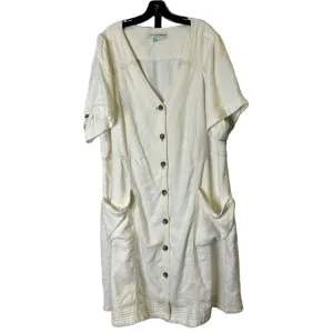 Dress Casual Midi By Pilcro In White, Size: 4x
