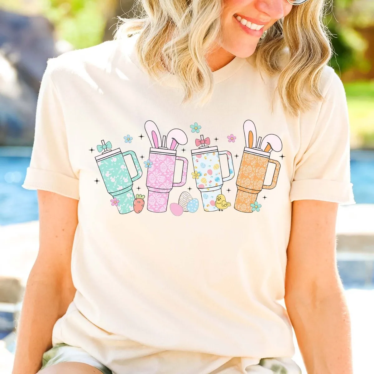 Easter Tumbler Cups Tee