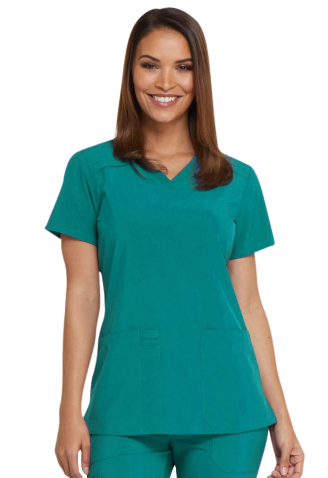 EDS Essentials Dickies  V-Neck Scrub Top DK615