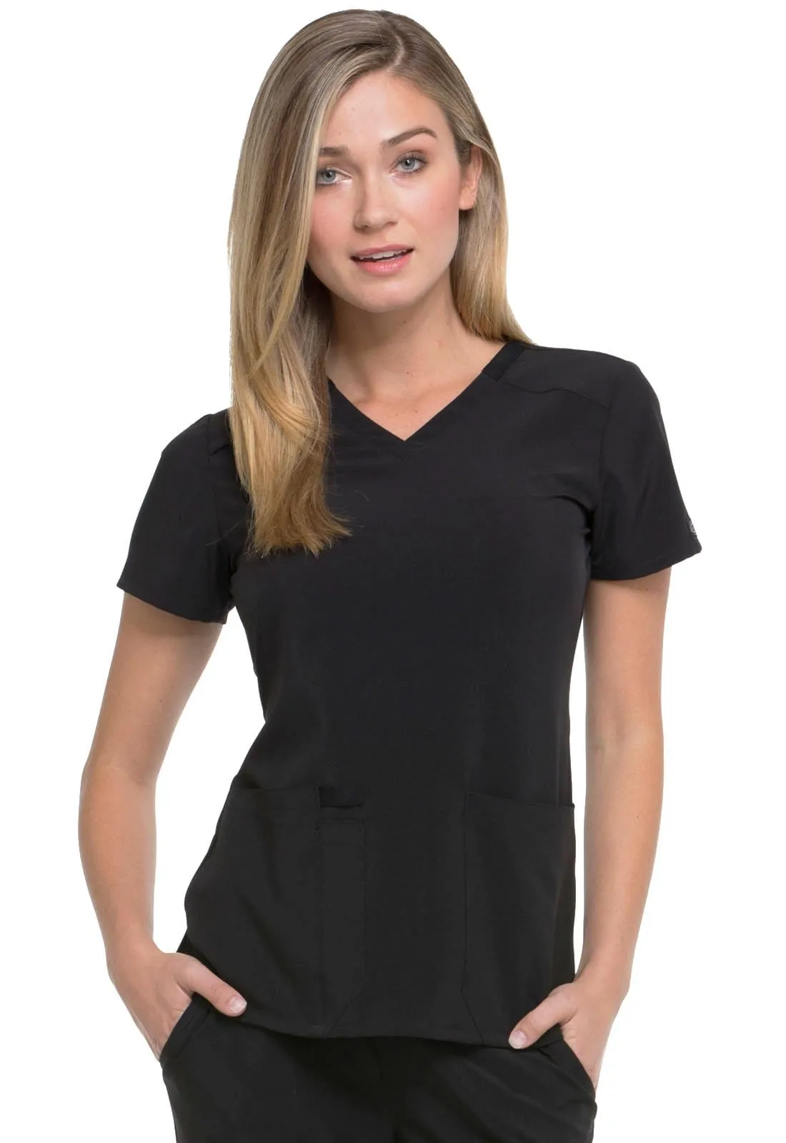 EDS Essentials Dickies  V-Neck Scrub Top DK615