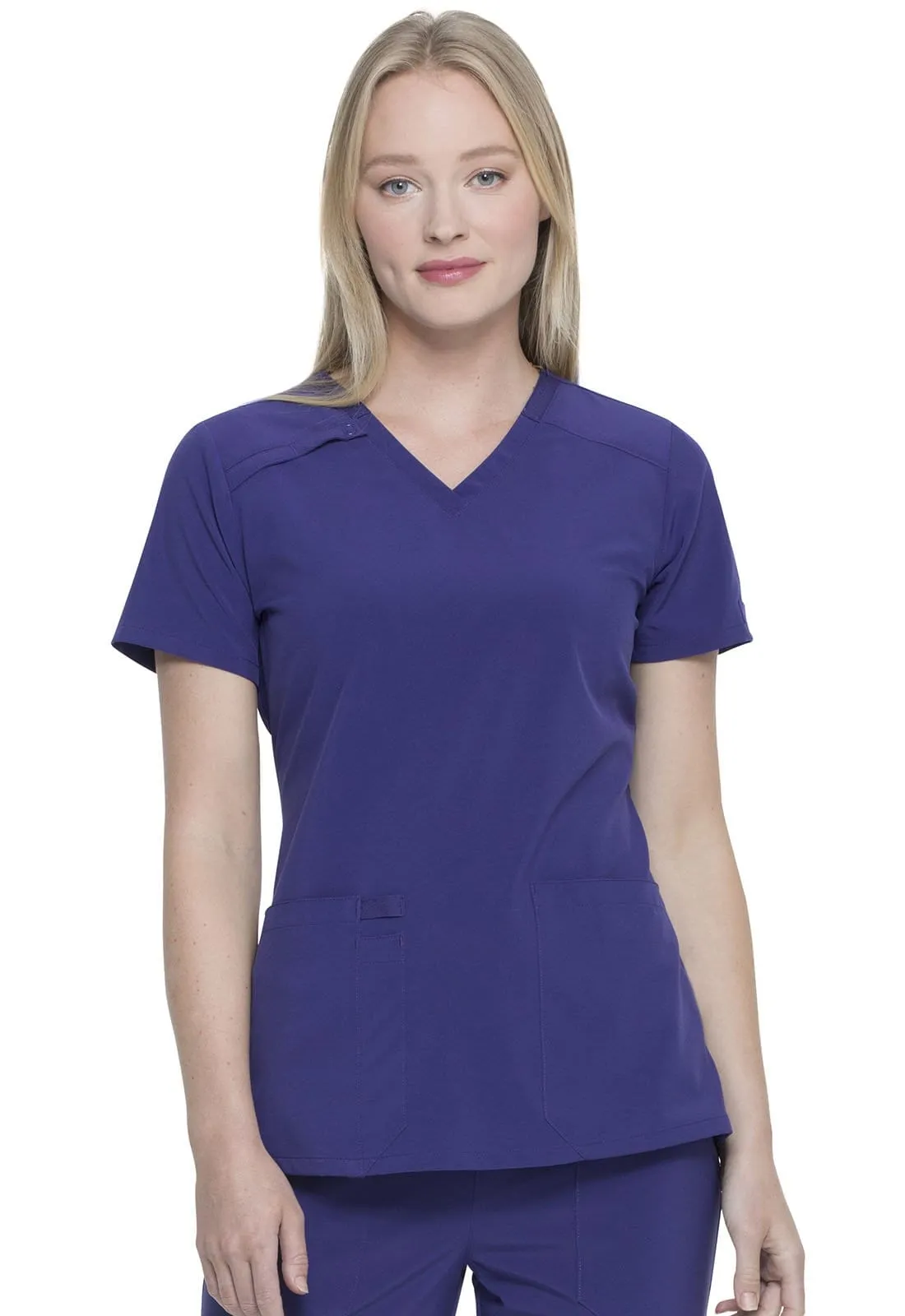 EDS Essentials Dickies  V-Neck Scrub Top DK615