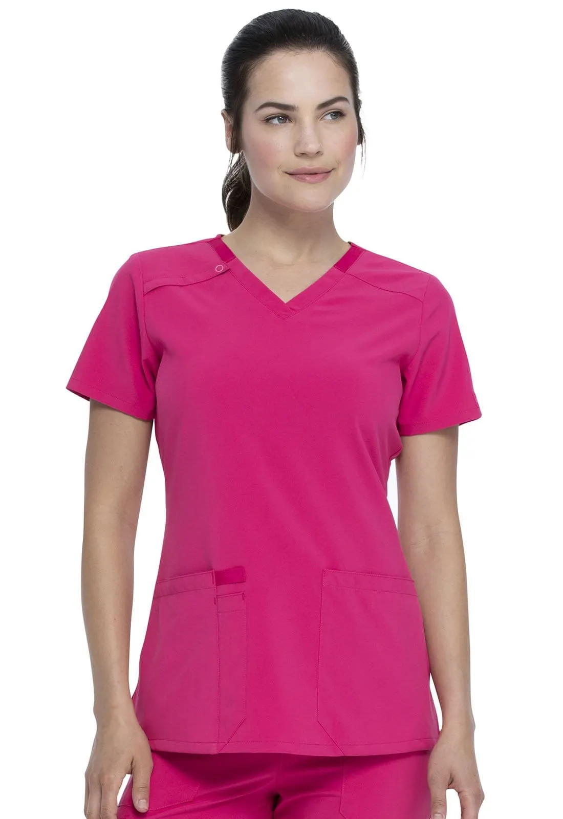 EDS Essentials Dickies  V-Neck Scrub Top DK615