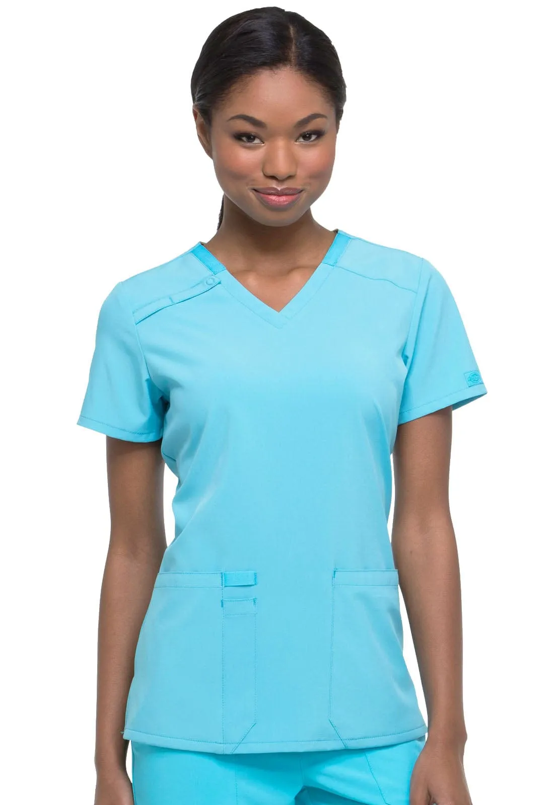 EDS Essentials Dickies  V-Neck Scrub Top DK615