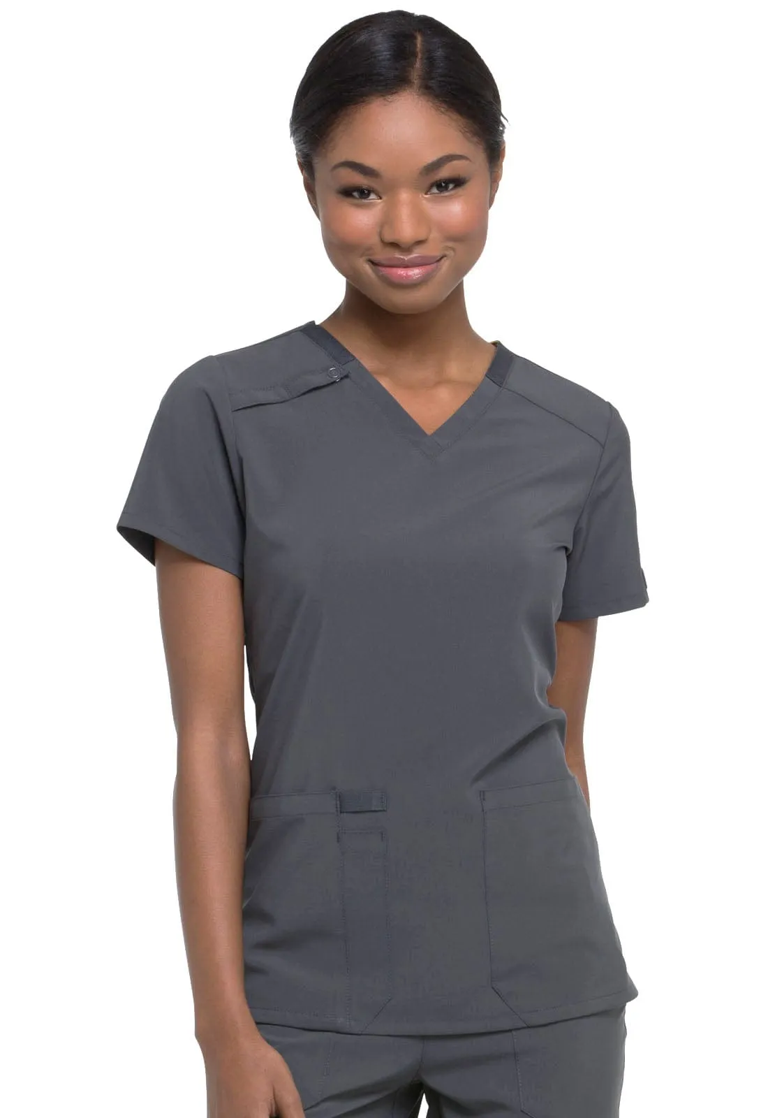 EDS Essentials Dickies  V-Neck Scrub Top DK615