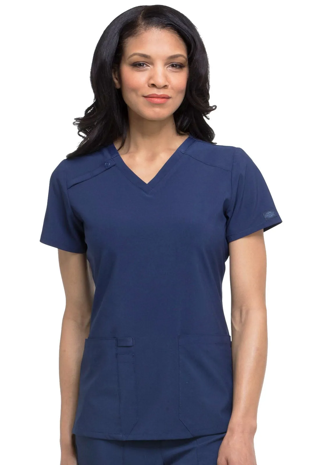 EDS Essentials Dickies  V-Neck Scrub Top DK615