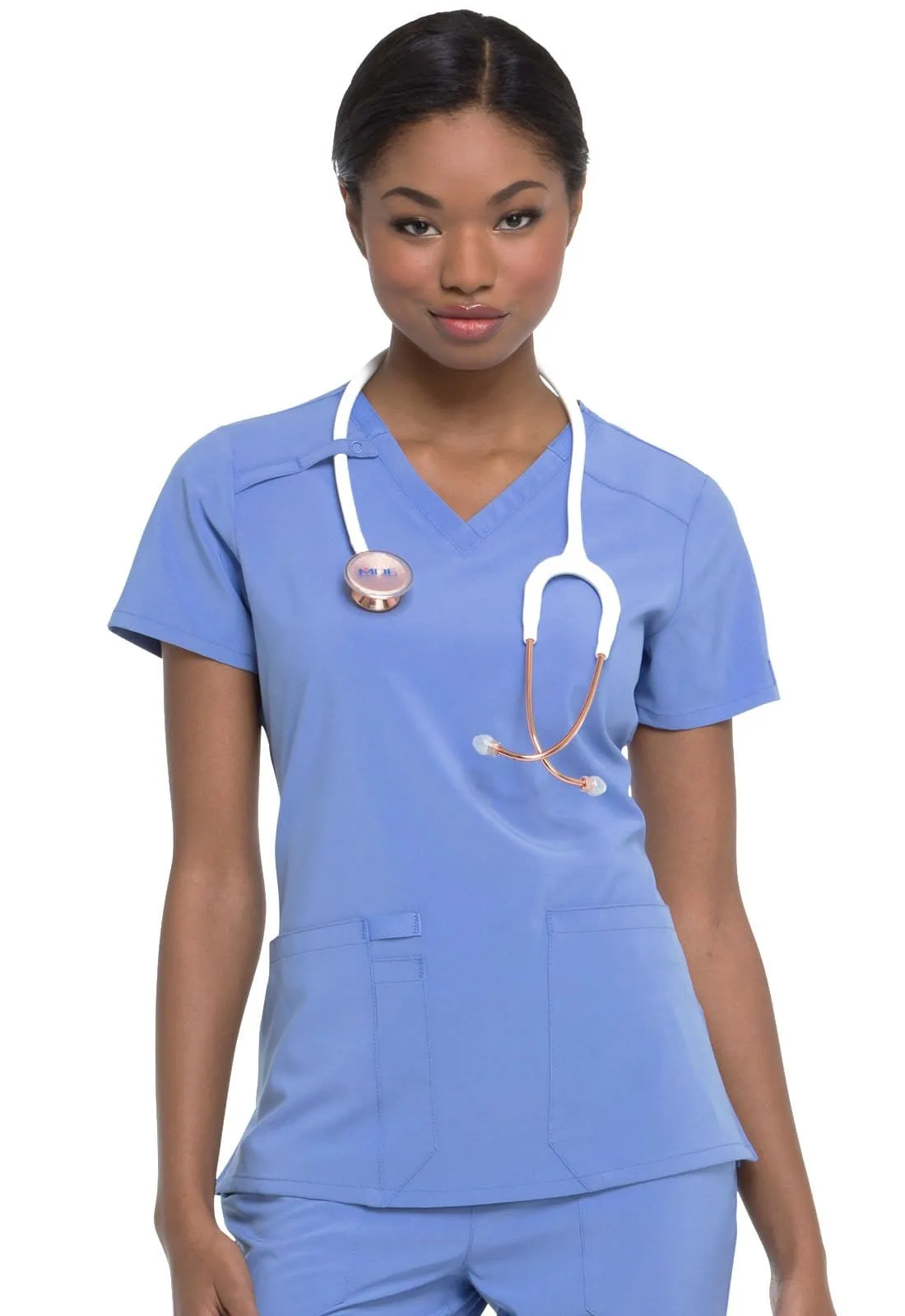 EDS Essentials Dickies  V-Neck Scrub Top DK615