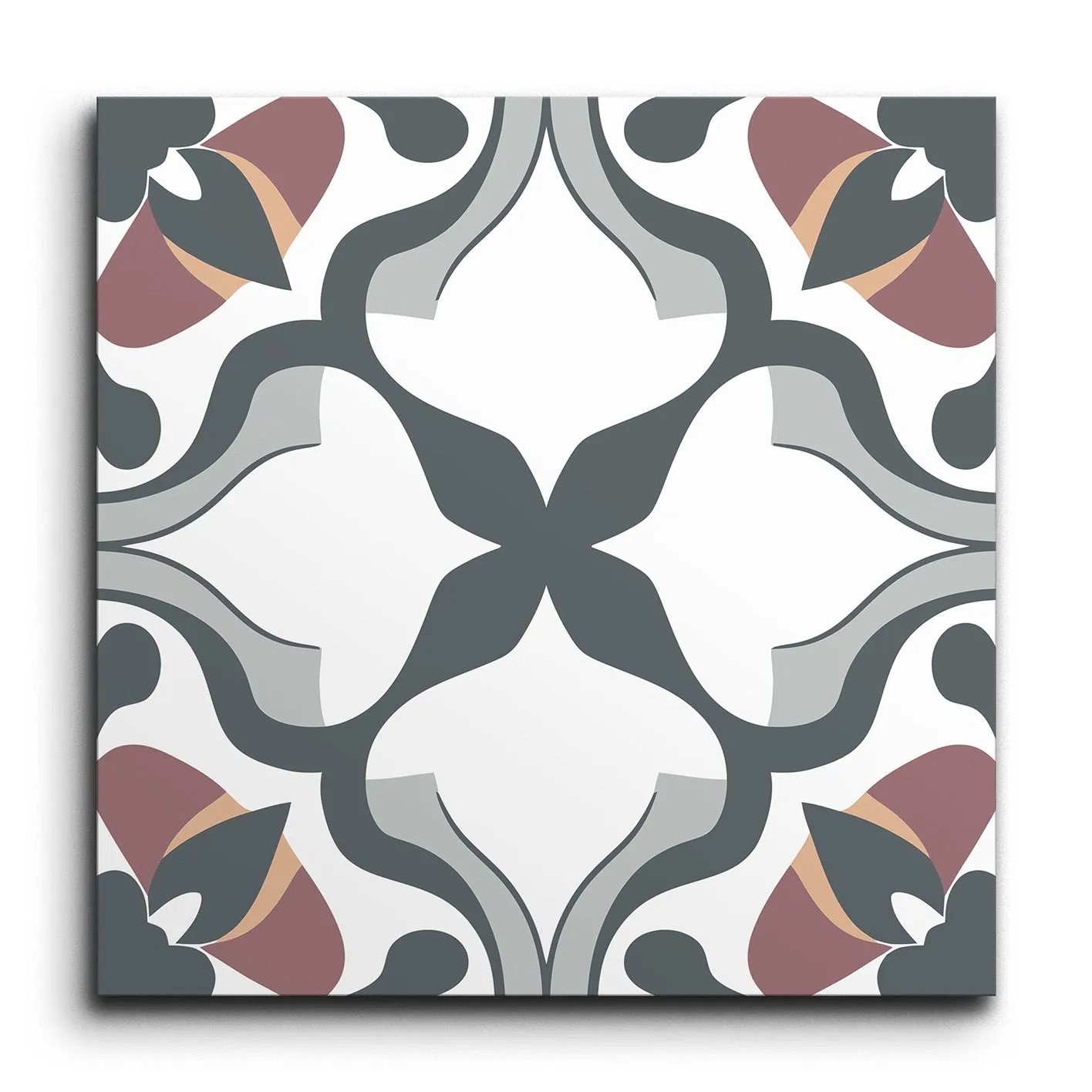 Encaustic Elegance: Terracotta Symphony