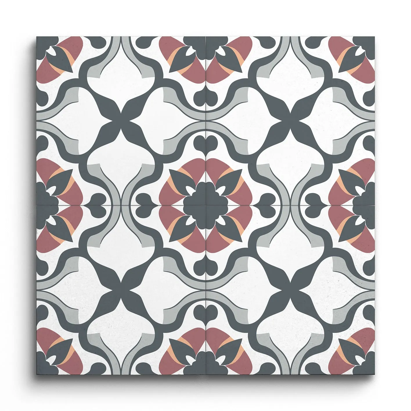 Encaustic Elegance: Terracotta Symphony