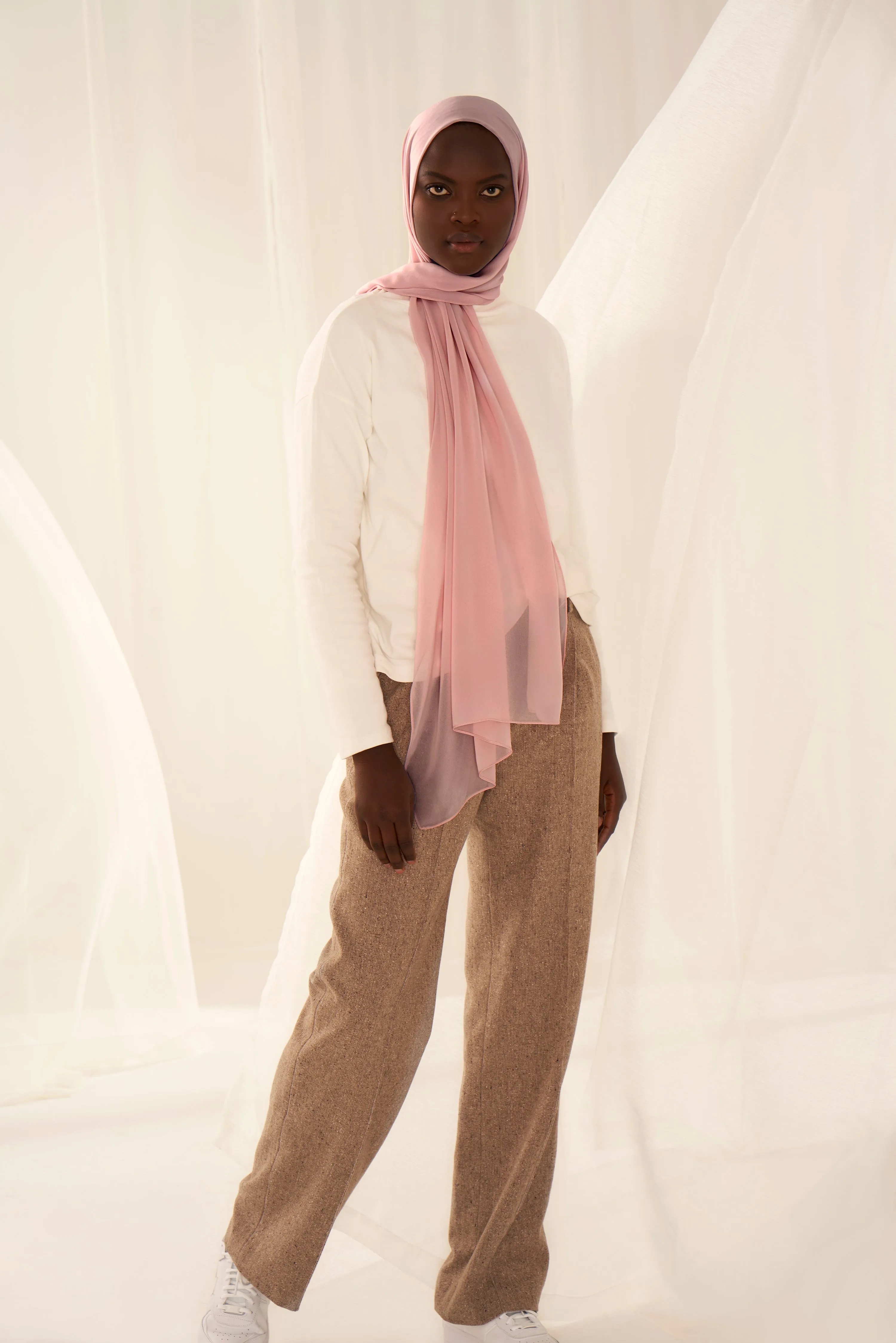 Everyday Chiffon Hijab - Petal