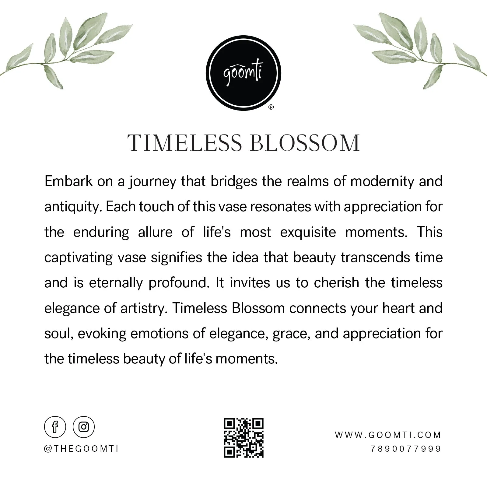 Goomti Timeless Blossom