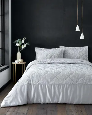 Haworth Bedspread Set - Silver