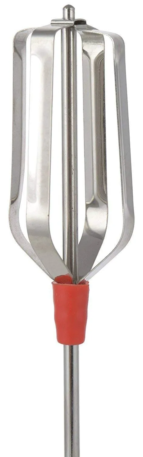Heart Home Power-Free Hand Blender & Beater With High Speed Operation, Egg & Cream Beater, Milkshake, Soup, Lassi, Butter Milk Maker (Orange) (Model Number: HS_36_HEARTH018972)